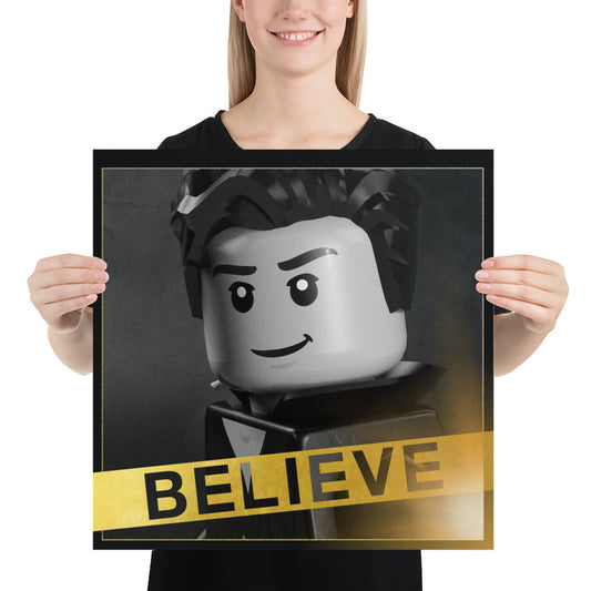 "Justin Bieber - Believe" Lego Parody Poster