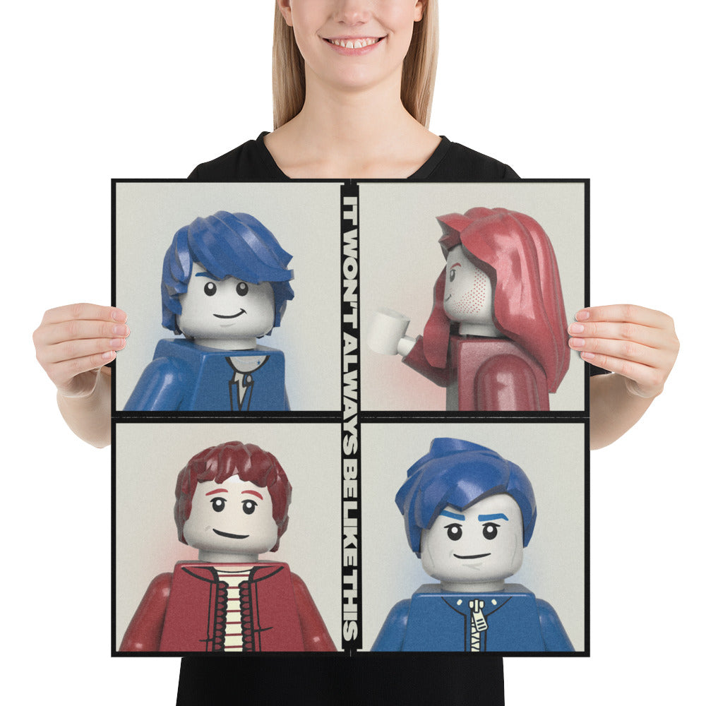 "Inhaler - It Won't Always Be Like This" Lego Parody Poster