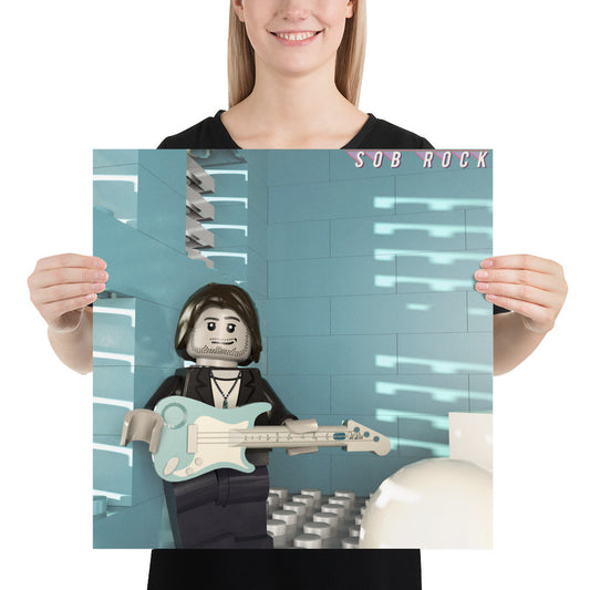 "John Mayer - Sob Rock" Lego Parody Poster