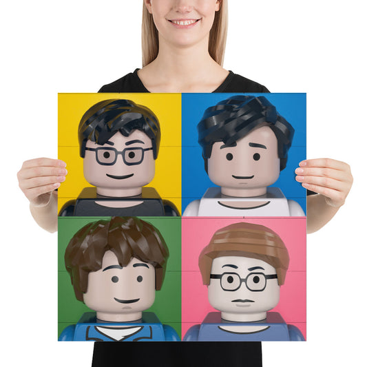 "Blur - Blur: The Best Of" Lego Parody Poster