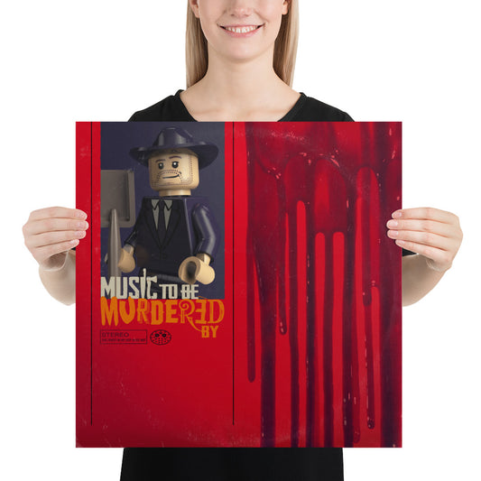 "Eminem - Music to Be Murdered By" Lego Parody Poster