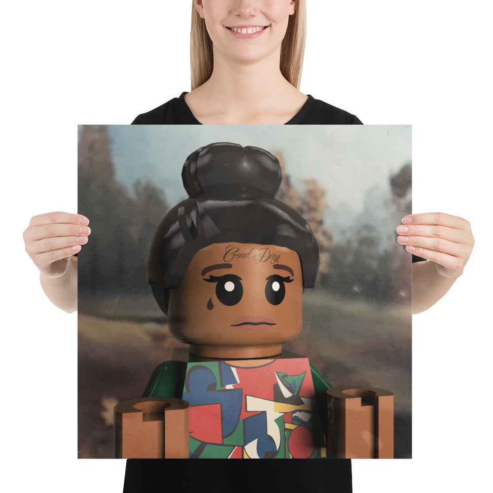 "SZA - Good Days" Lego Parody Poster