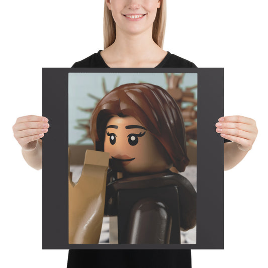 "Clairo - Sling" Lego Parody Poster