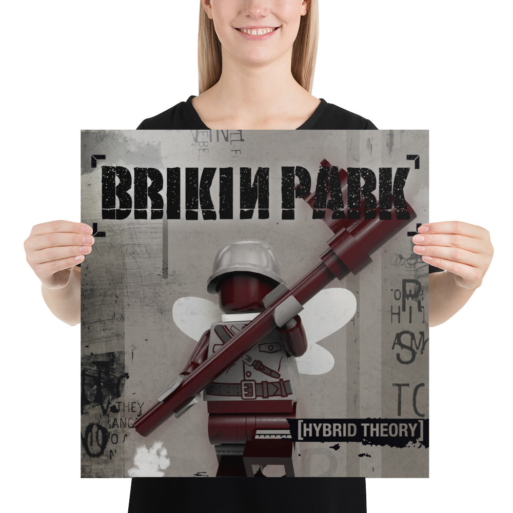 "Linkin Park - Hybrid Theory" Lego Parody Poster