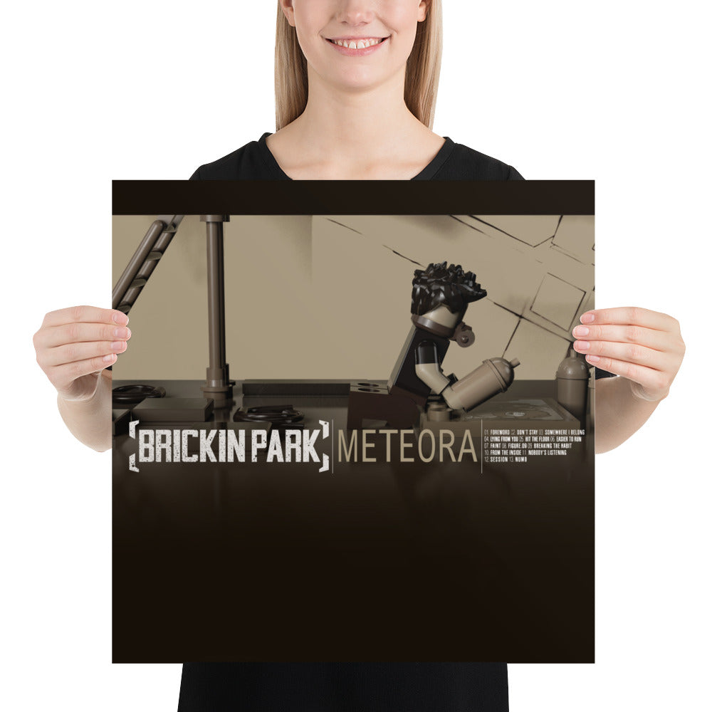 "Linkin Park - Meteora" Lego Parody Poster