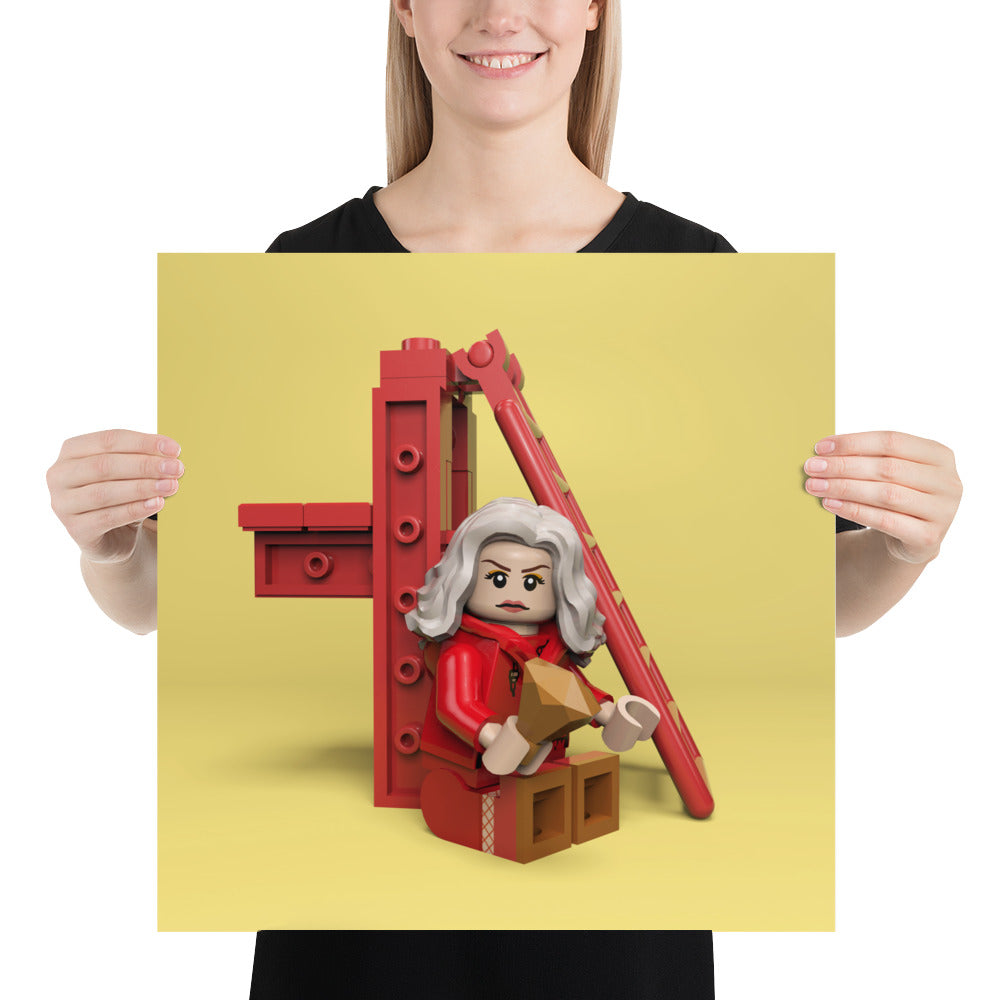 "Billie Eilish - Don't Smile at Me" Lego Parody Poster