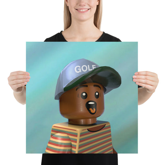 "Tyler, The Creator - Wolf [Cover Shoot Outtake]" Lego Parody Poster