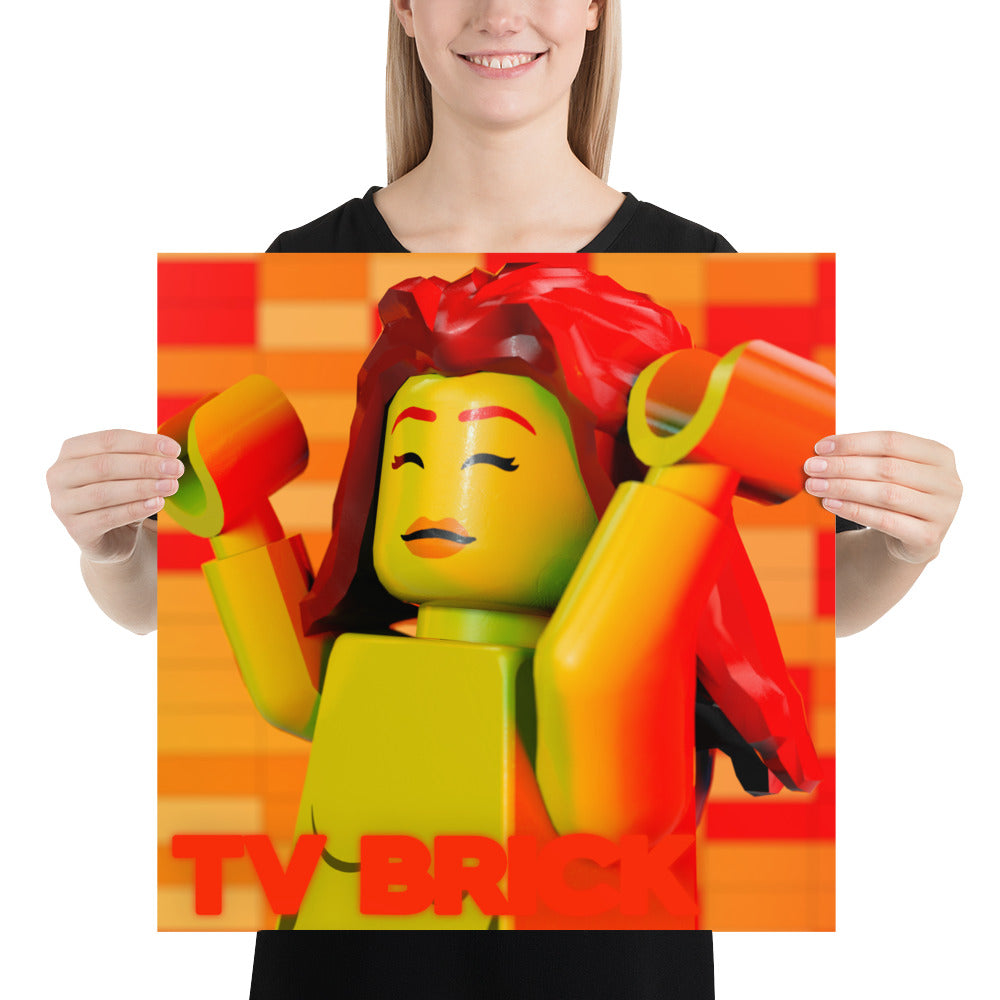 "TV Girl - TV Girl EP" Lego Parody Poster