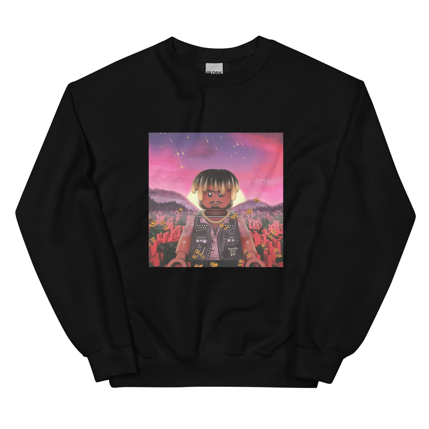 "Juice WRLD - Legends Never Die" Lego Parody Sweatshirt