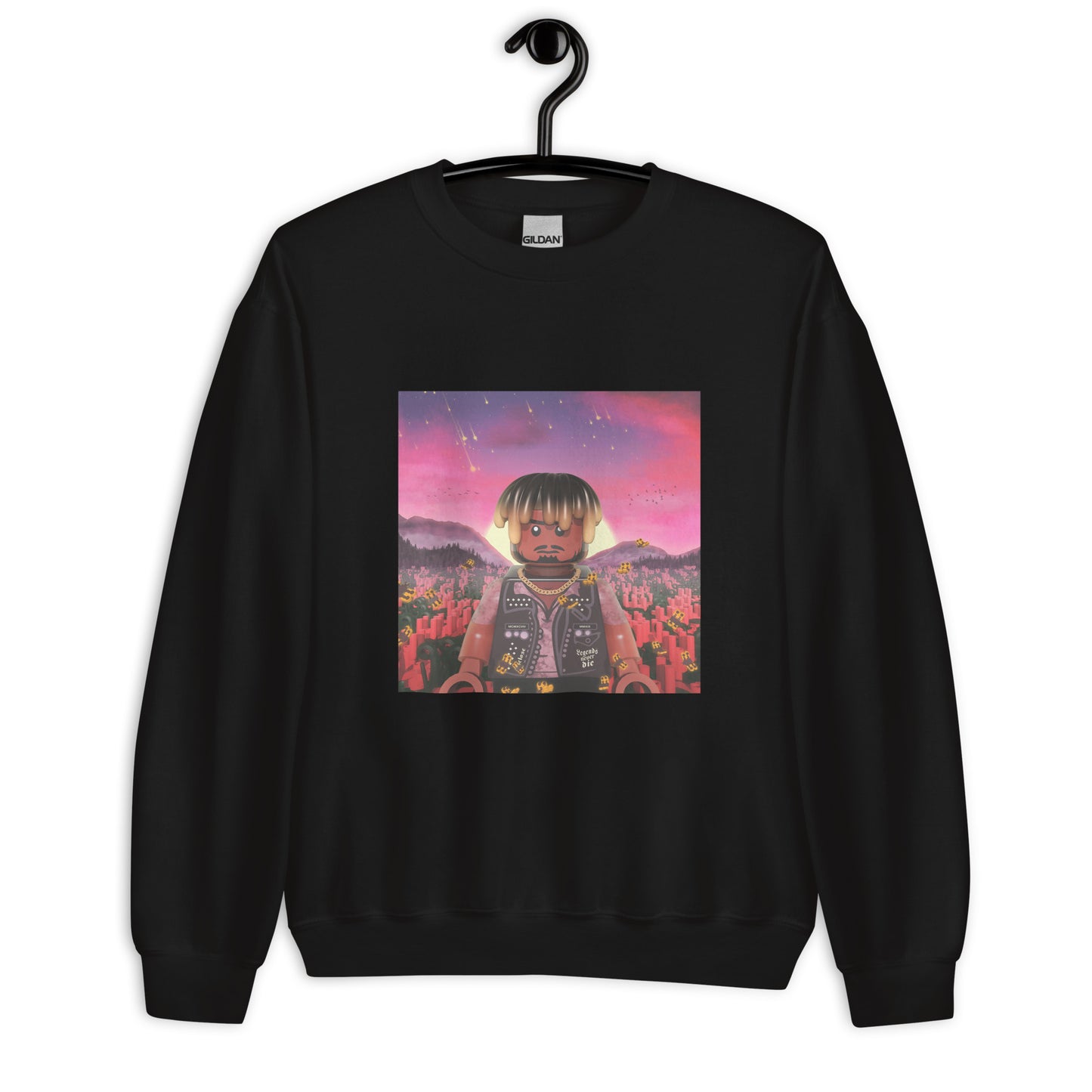 "Juice WRLD - Legends Never Die" Lego Parody Sweatshirt