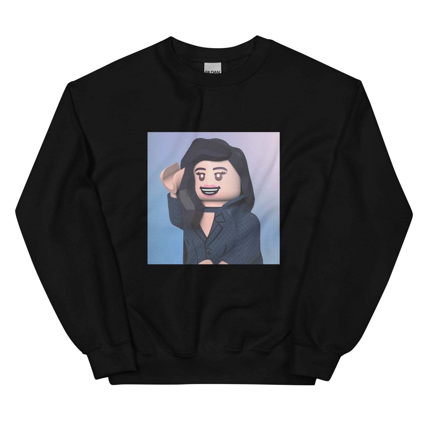 "Dua Lipa - Dua Lipa" Lego Parody Sweatshirt