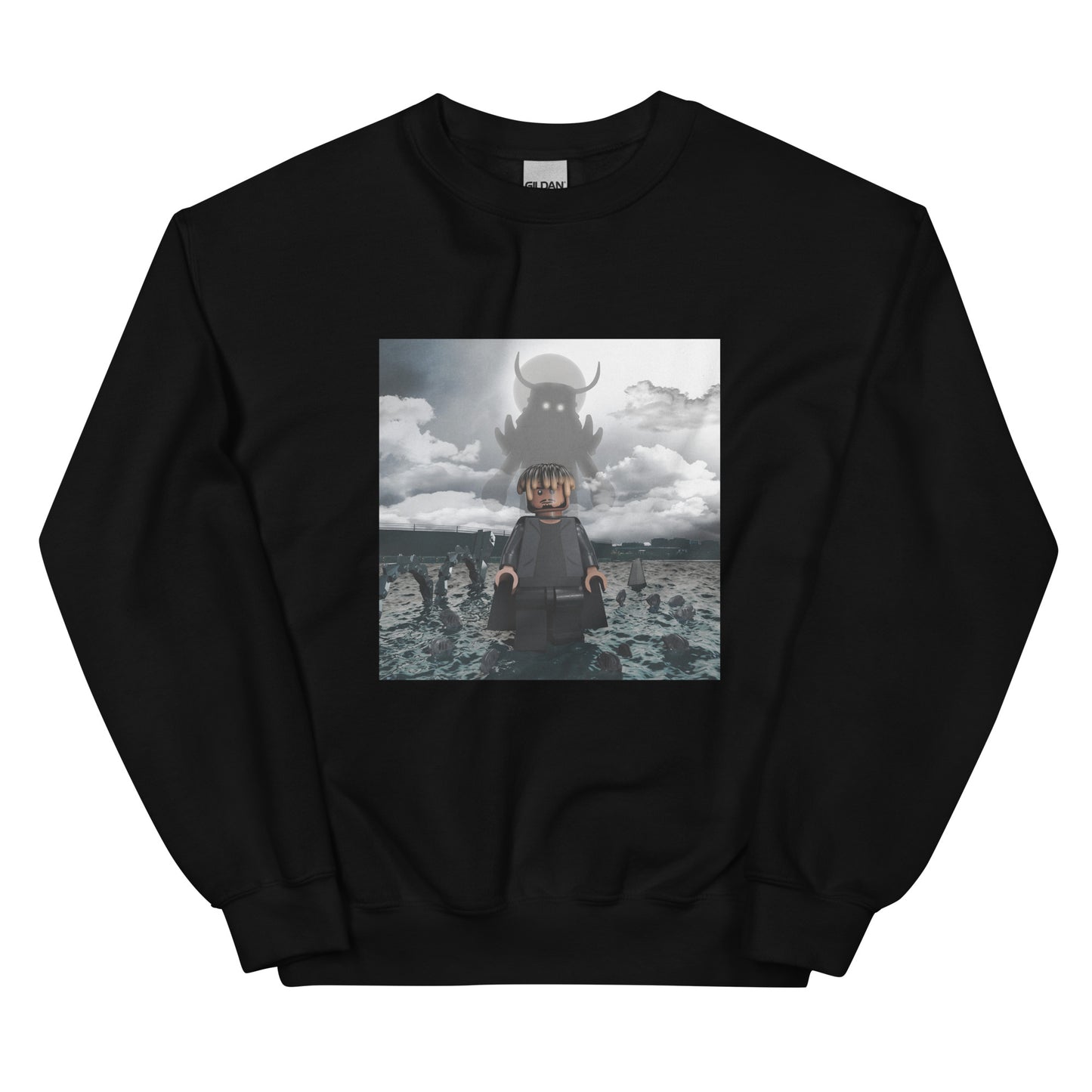 "Juice WRLD - Fighting Demons" Lego Parody Sweatshirt