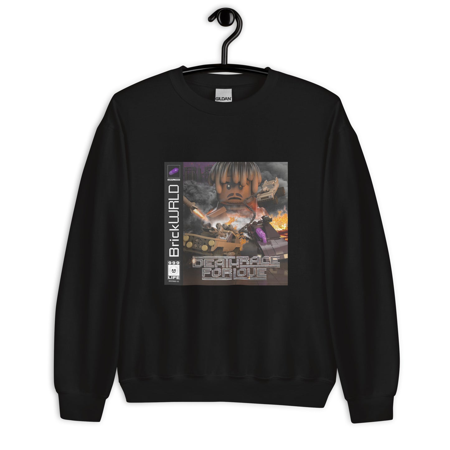 "Juice WRLD - Death Race for Love" Lego Parody Sweatshirt