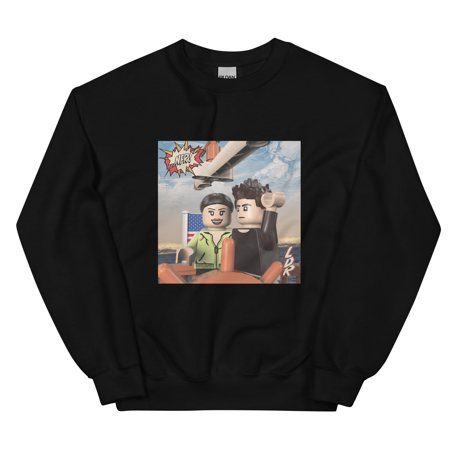 "Lana Del Rey - Norman Fucking Rockwell" Lego Parody Sweatshirt