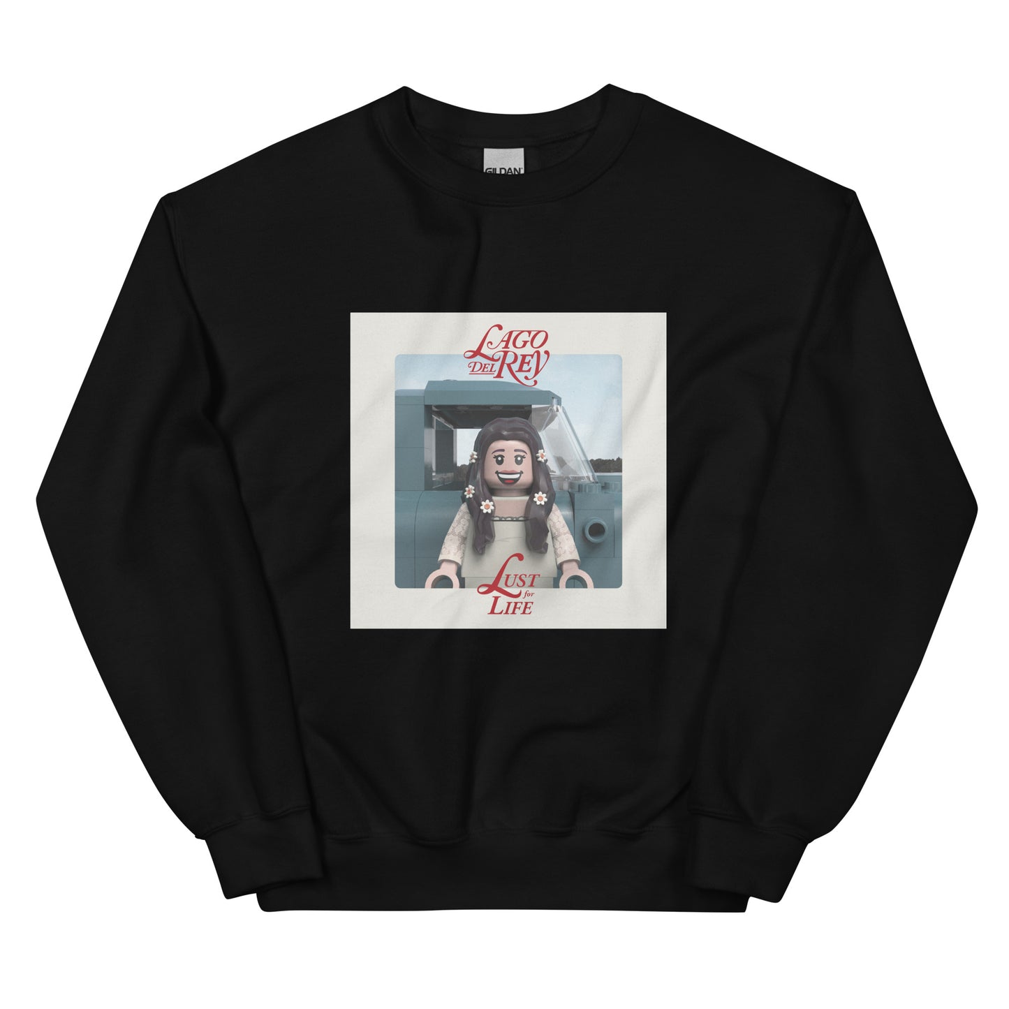 "Lana Del Rey - Lust for Life" Lego Parody Sweatshirt