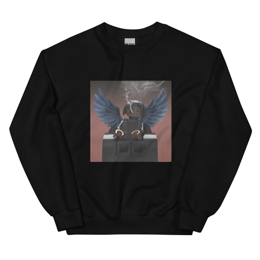 "Travis Scott - Birds in the Trap Sing McKnight" Lego Parody Sweatshirt