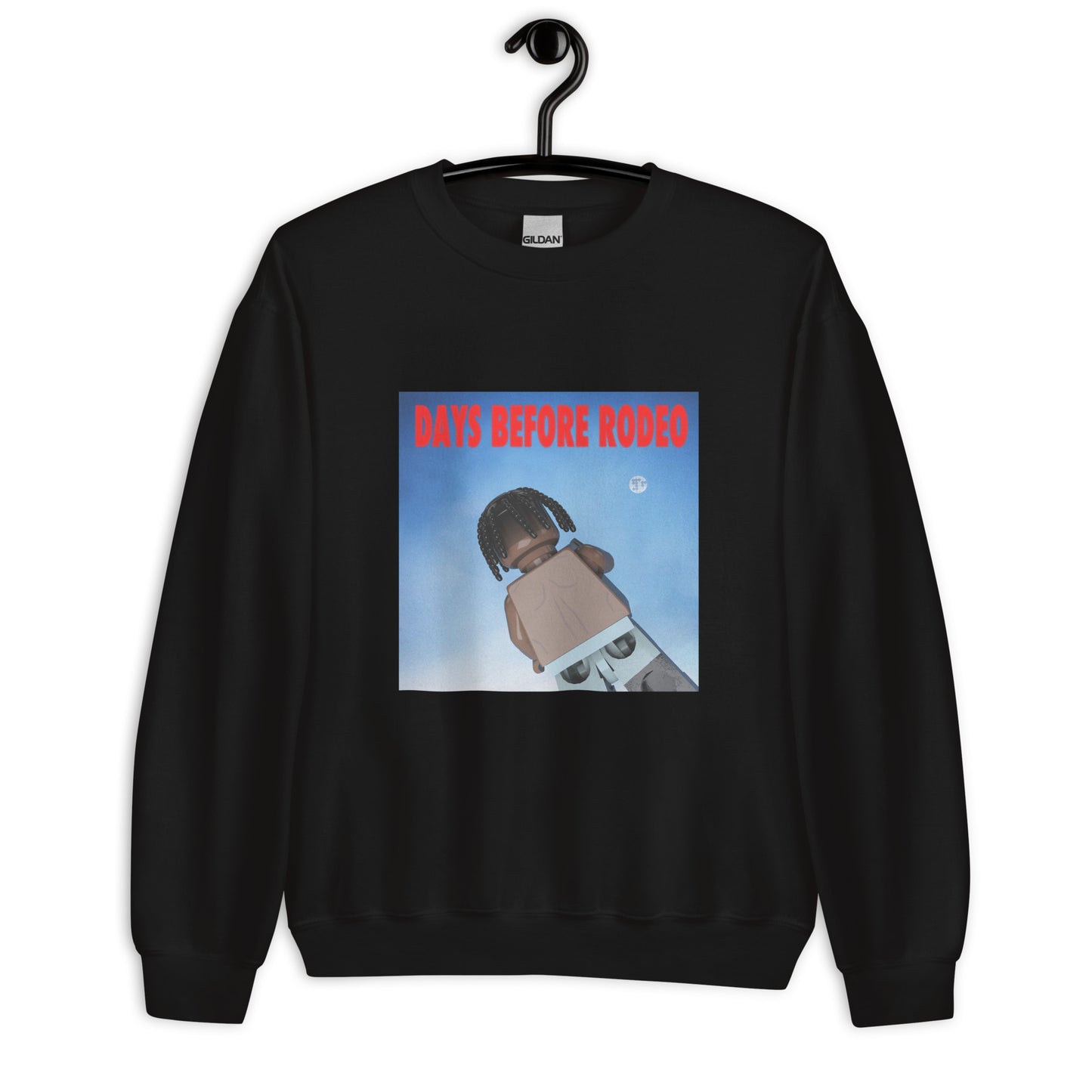 "Travis Scott - Days Before Rodeo" Lego Parody Sweatshirt