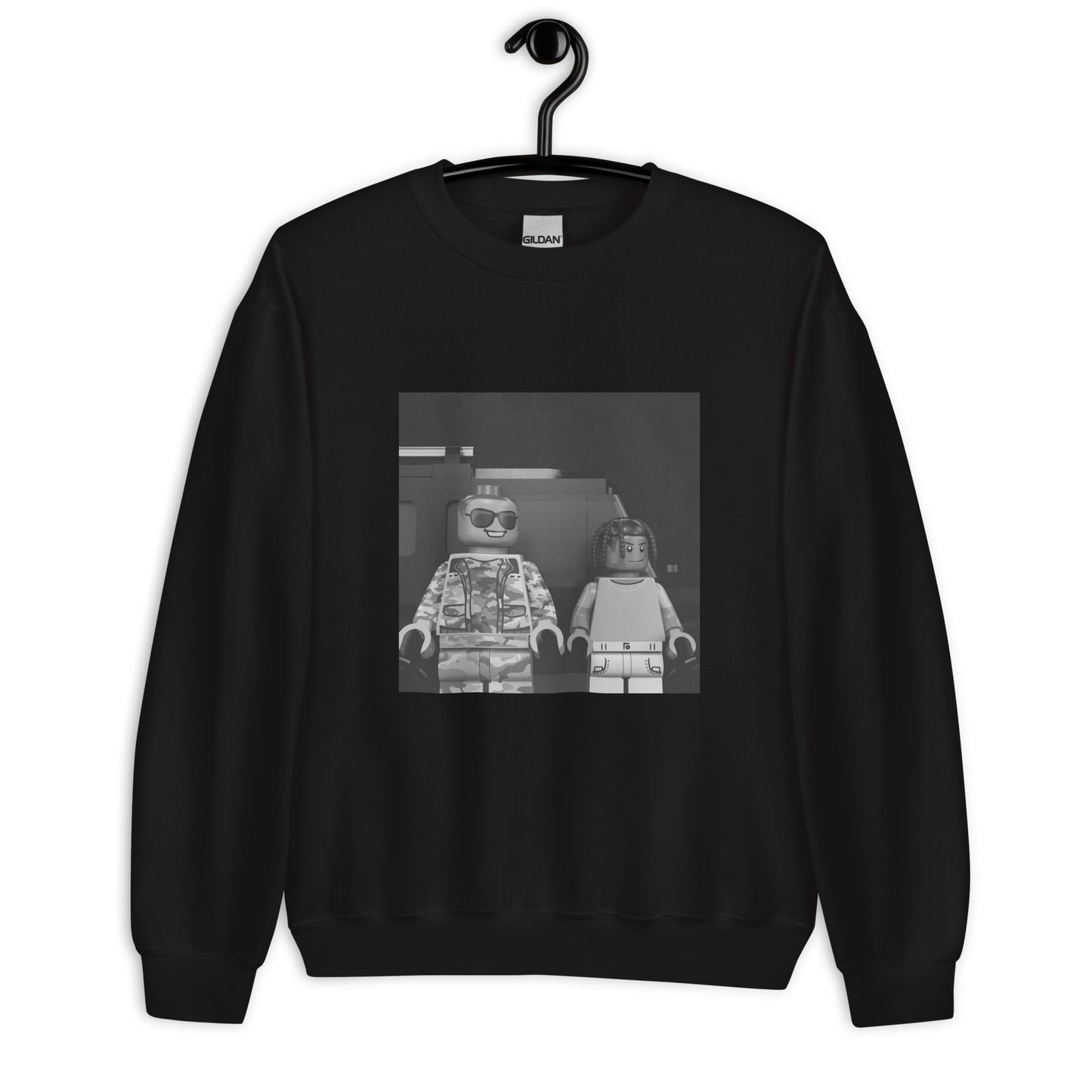 "Pharrell Williams & Travis Scott - Down in Atlanta" Lego Parody Sweatshirt