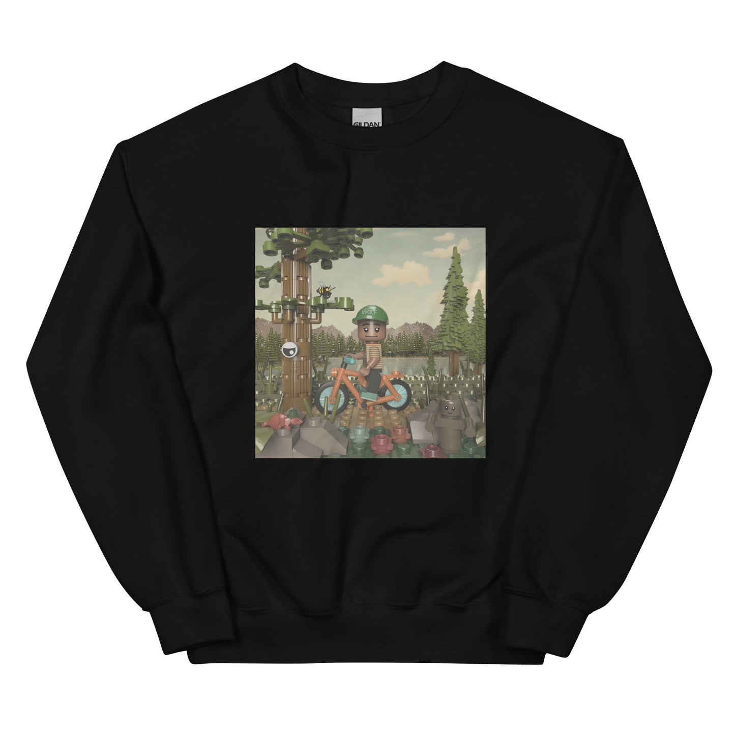 "Tyler, The Creator - Wolf" Lego Parody Sweatshirt