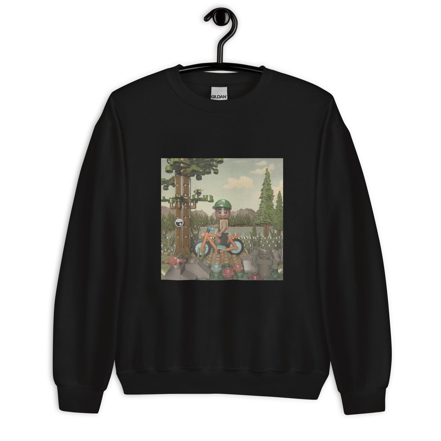 "Tyler, The Creator - Wolf" Lego Parody Sweatshirt