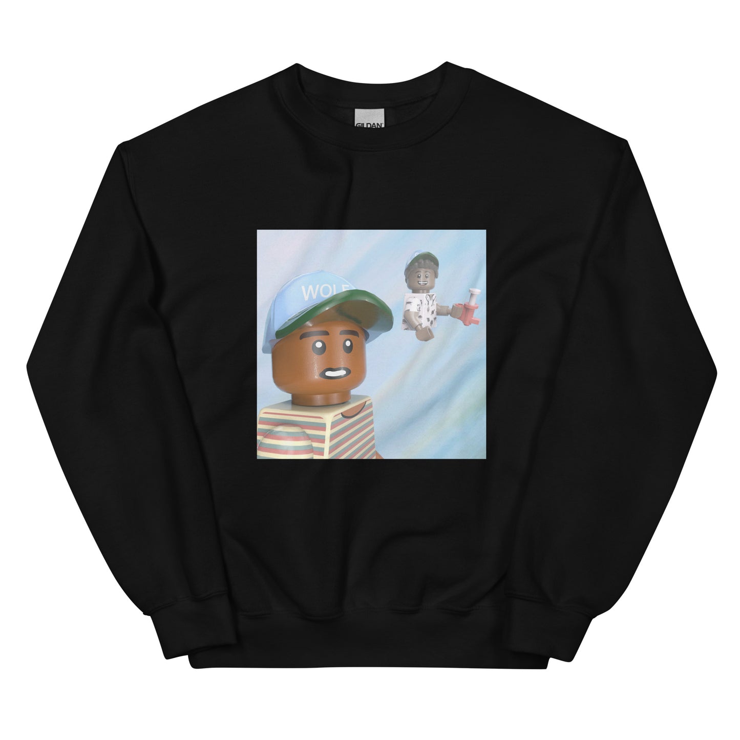 "Tyler, The Creator - Wolf (Original Cover)" Lego Parody Sweatshirt