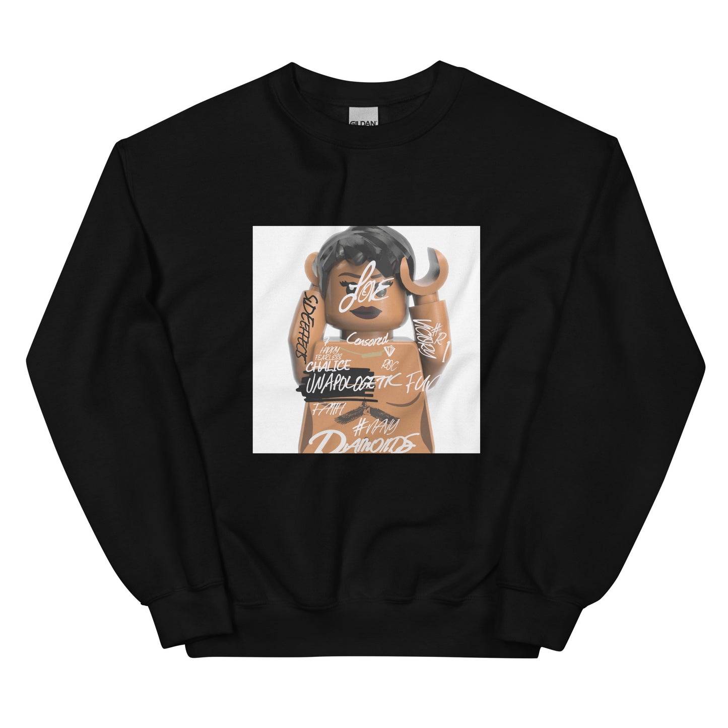 "Rihanna - Unapologetic" Lego Parody Sweatshirt