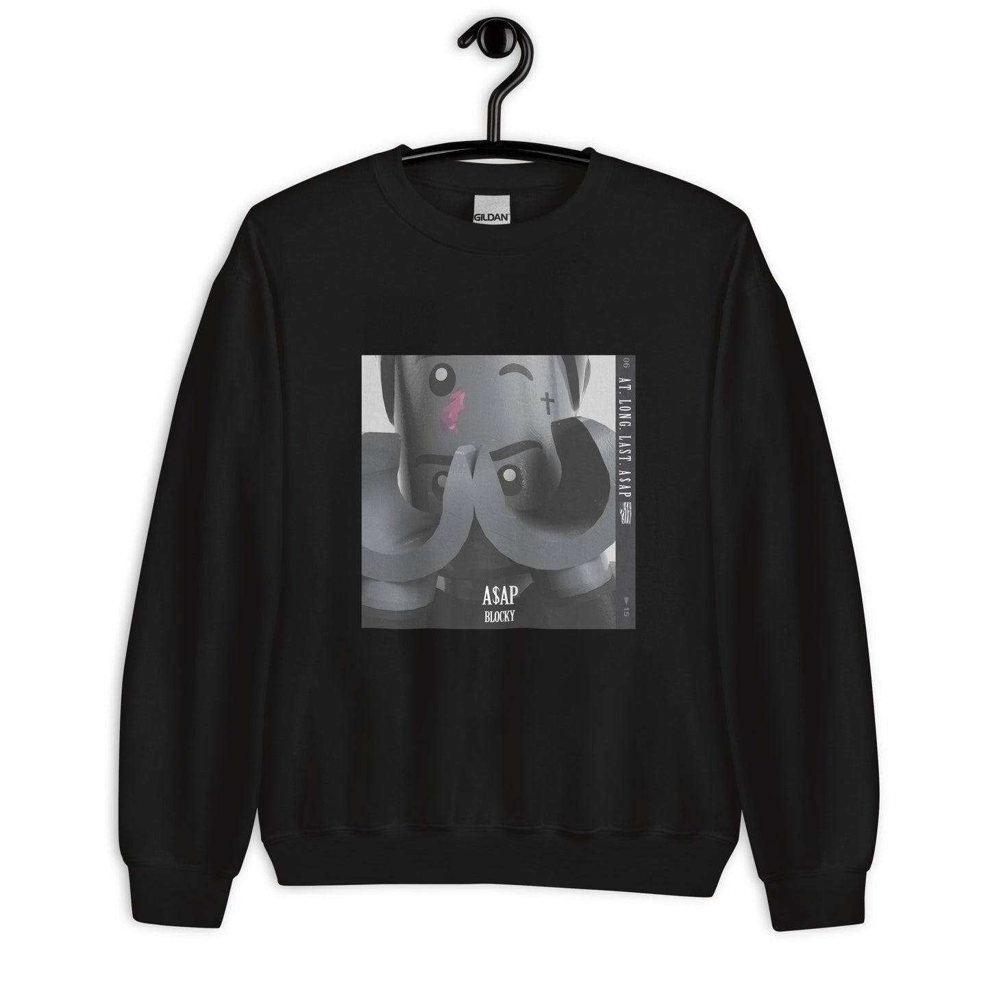 "A$AP Rocky - At. Long. Last. ASAP" Lego Parody Sweatshirt