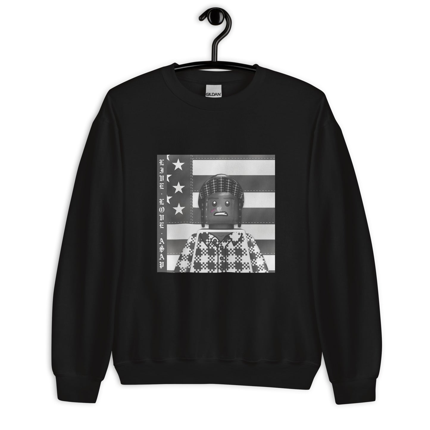 "A$AP Rocky - Live. Love. ASAP" Lego Parody Sweatshirt