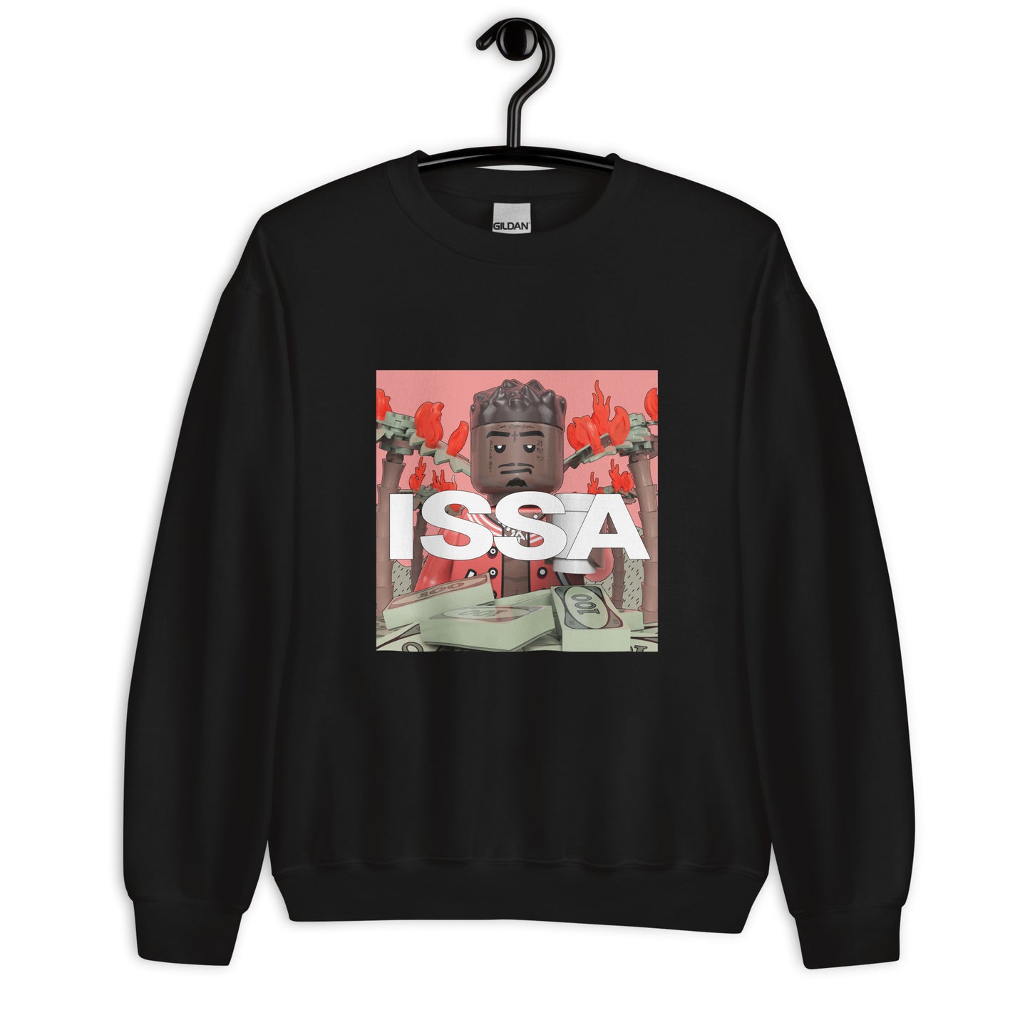 "21 Savage - Issa" Lego Parody Sweatshirt