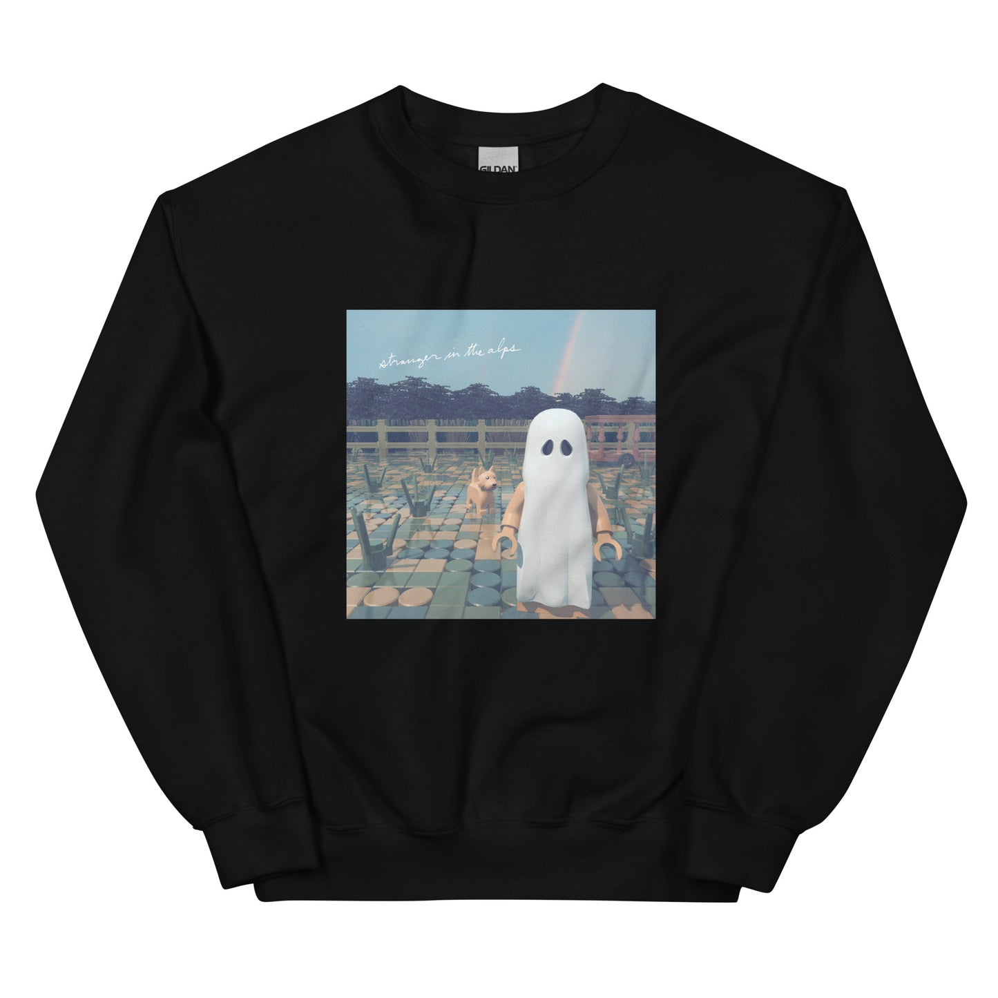 "Phoebe Bridgers - Stranger in the Alps" Lego Parody Sweatshirt