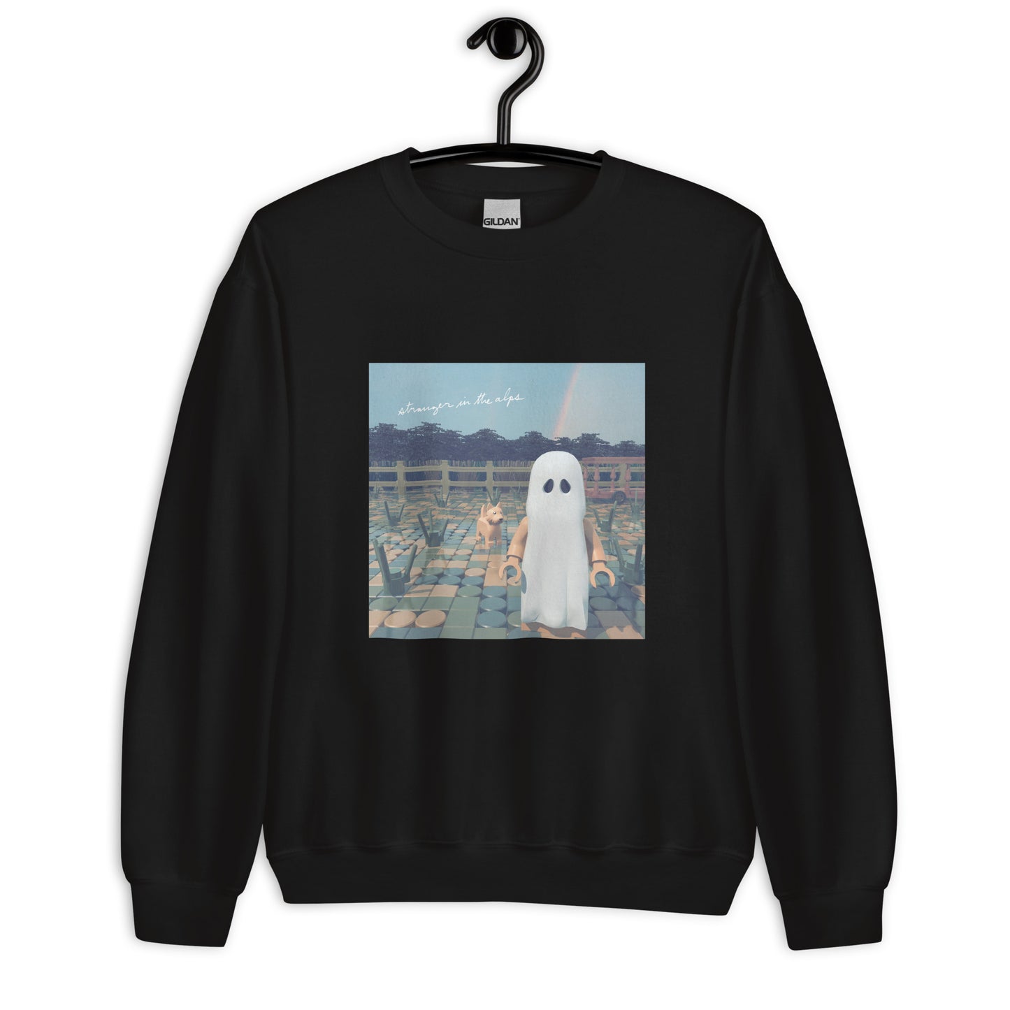 "Phoebe Bridgers - Stranger in the Alps" Lego Parody Sweatshirt