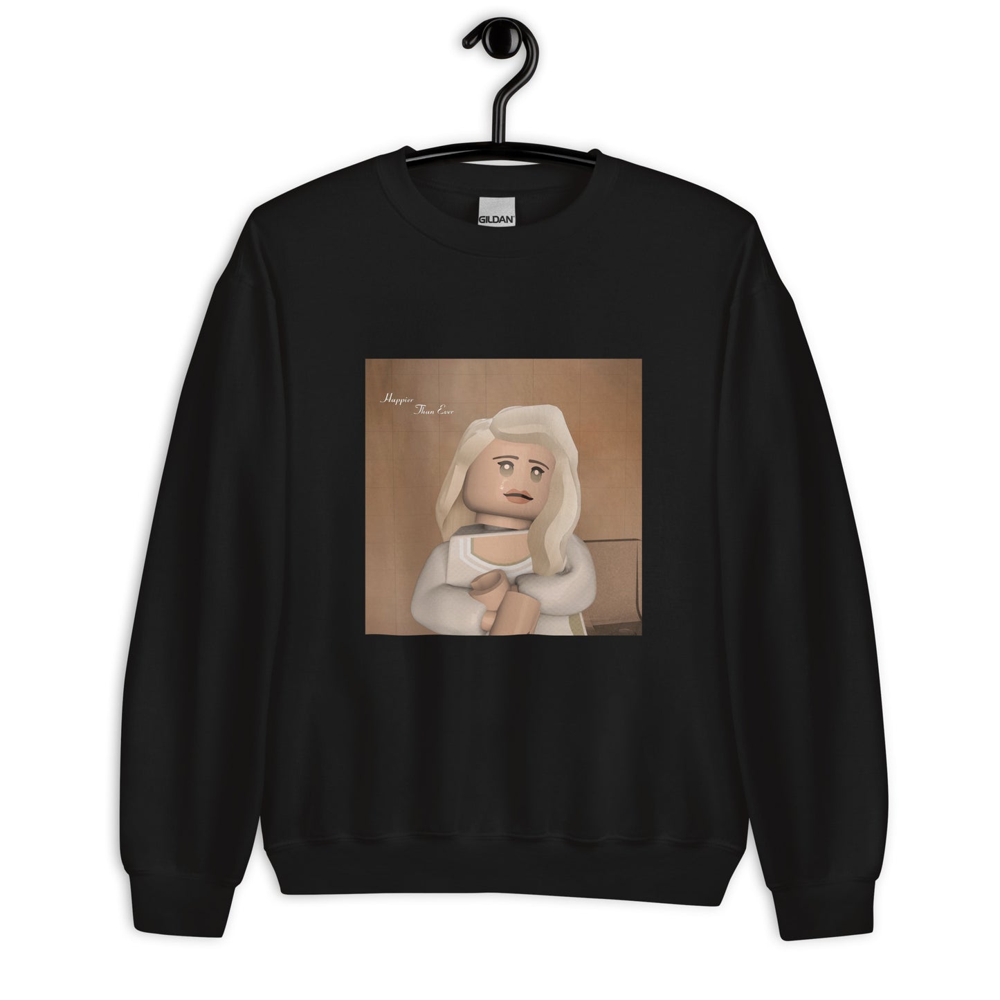 "Billie Eilish - Happier Than Ever" Lego Parody Sweatshirt