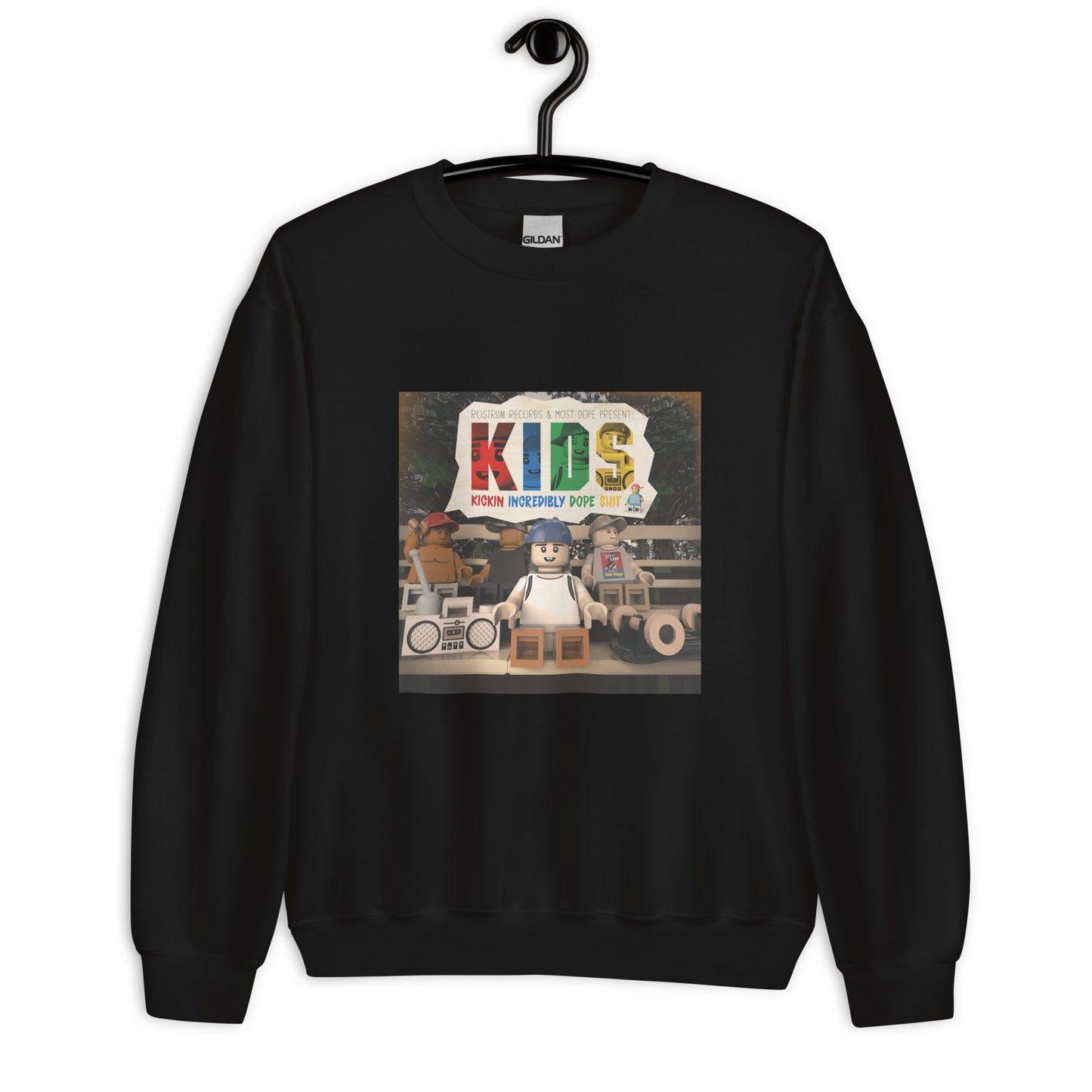 "Mac Miller - K.I.D.S." Lego Parody Sweatshirt