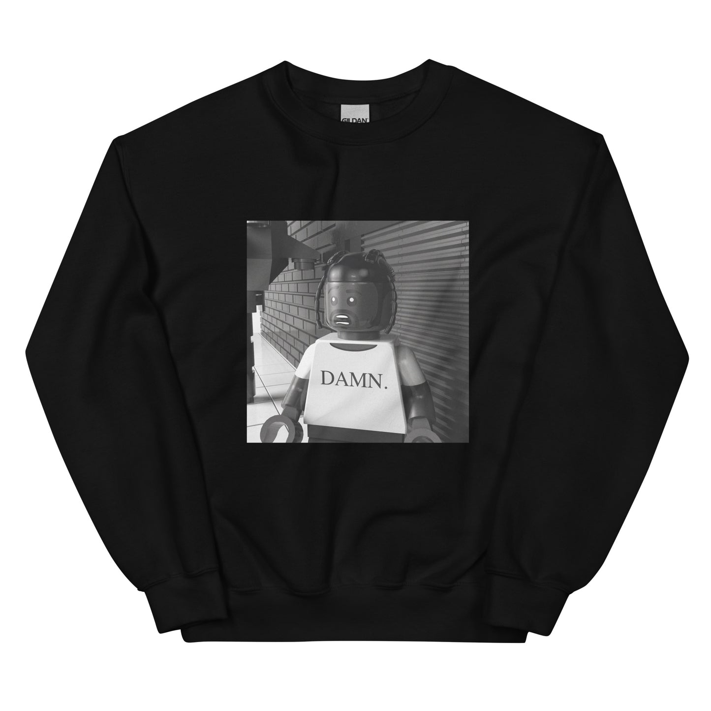 "Kendrick Lamar - DAMN. (Collector's Edition)" Lego Parody Sweatshirt