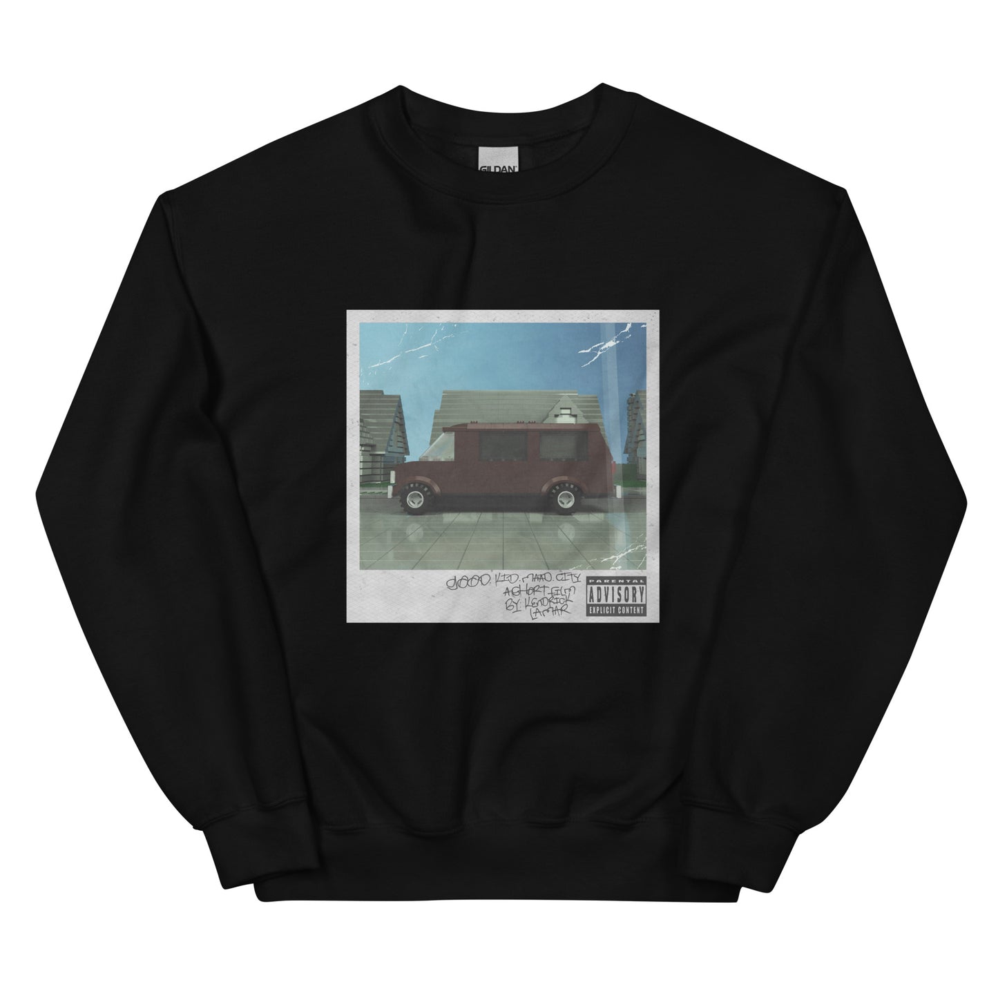 "Kendrick Lamar - good kid, m.A.A.d city" Lego Parody Sweatshirt