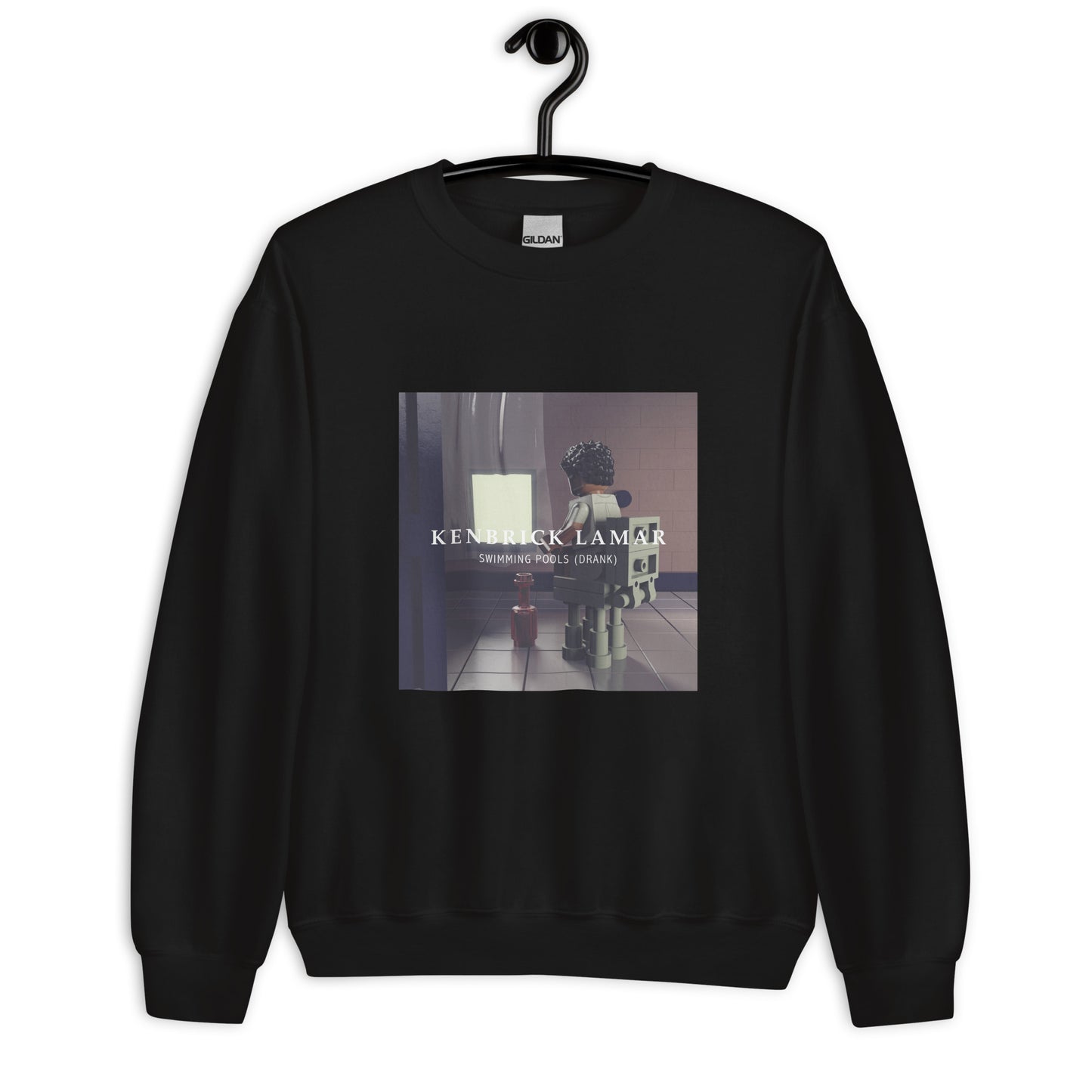 "Kendrick Lamar - Swimming Pools (Drank)" Lego Parody Sweatshirt