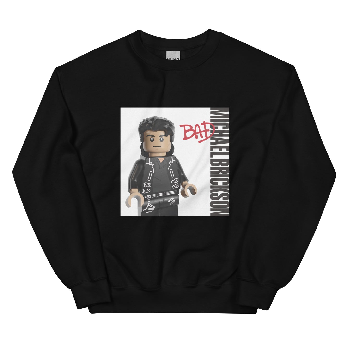 "Michael Jackon - Bad" Lego Parody Sweatshirt