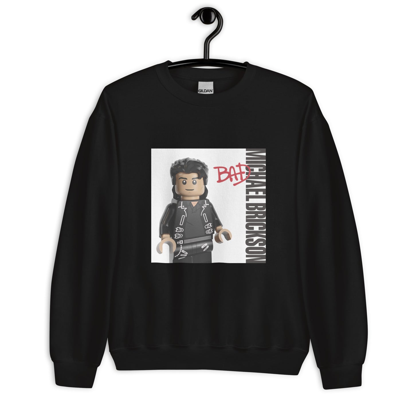 "Michael Jackon - Bad" Lego Parody Sweatshirt