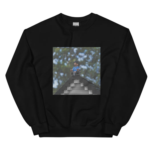 "J. Cole - 2014 Forest Hills Drive" Lego Parody Sweatshirt