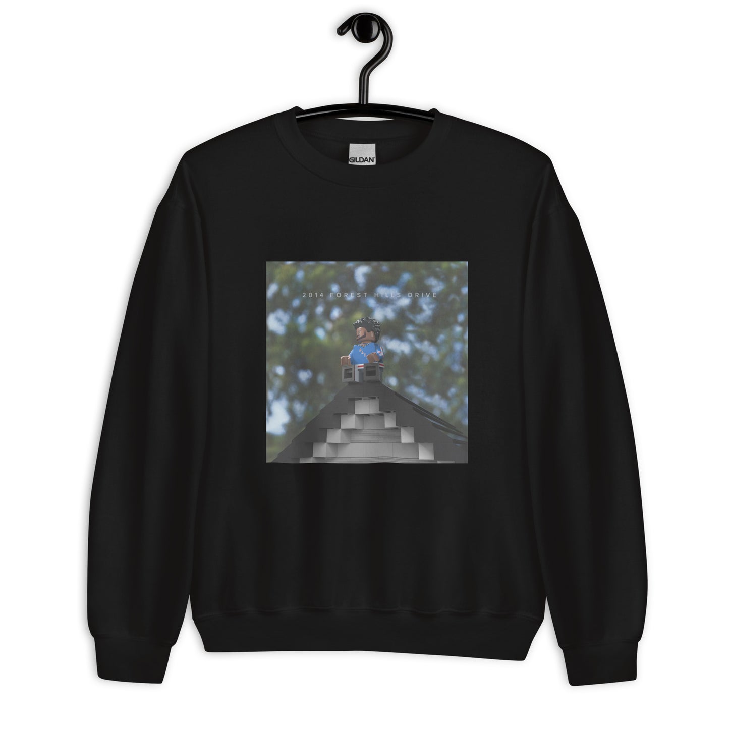 "J. Cole - 2014 Forest Hills Drive" Lego Parody Sweatshirt