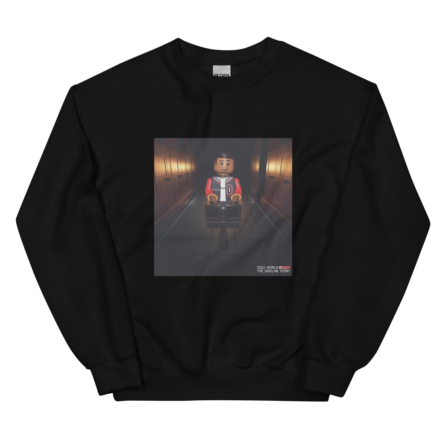 "J. Cole - Cole World: The Sideline Story" Lego Parody Sweatshirt