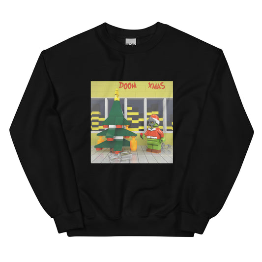 "MF DOOM x Cookin Soul - DOOM XMAS" Lego Parody Sweatshirt