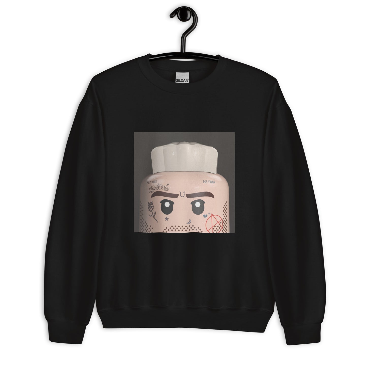 "Lil Peep - Everybody's Everything" Lego Parody Sweatshirt