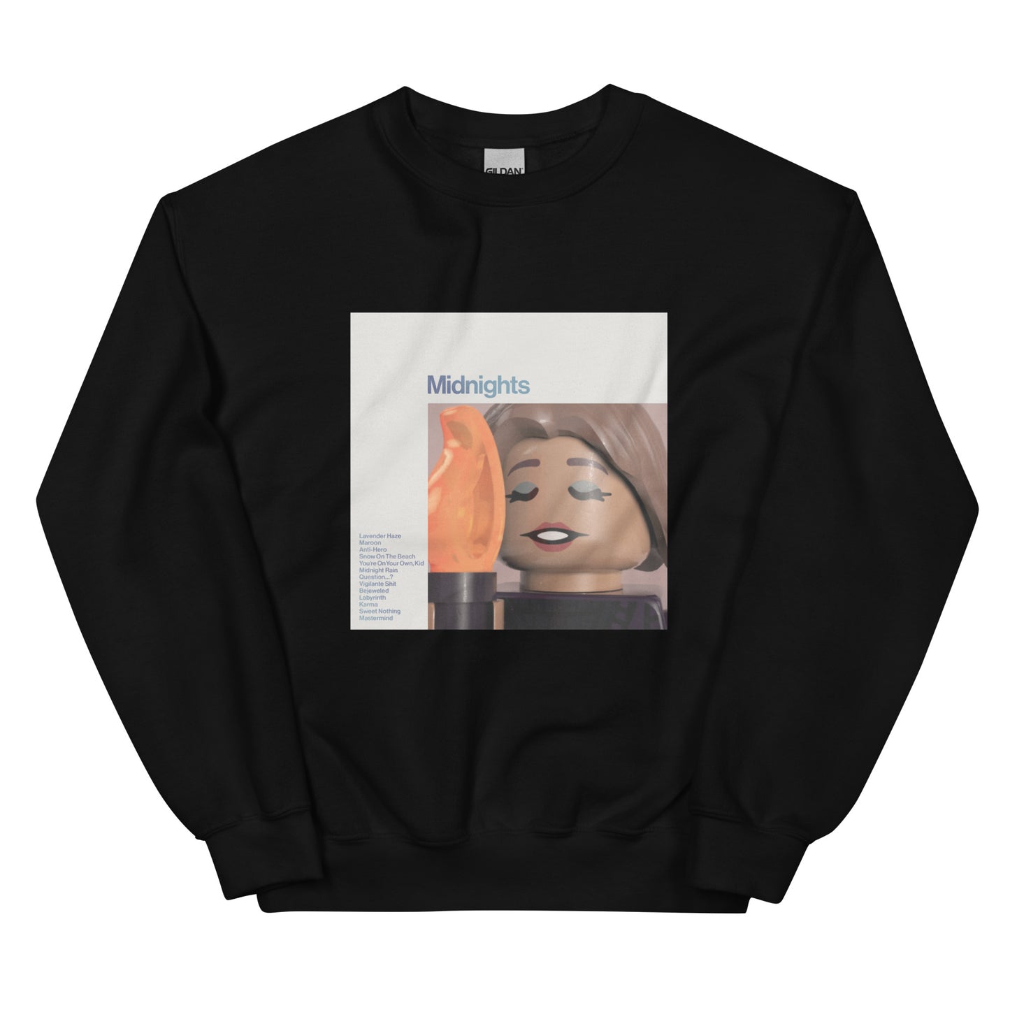 "Taylor Swift - Midnights" Lego Parody Sweatshirt