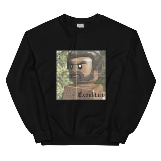 "Death Grips - Exmilitary" Lego Parody Sweatshirt