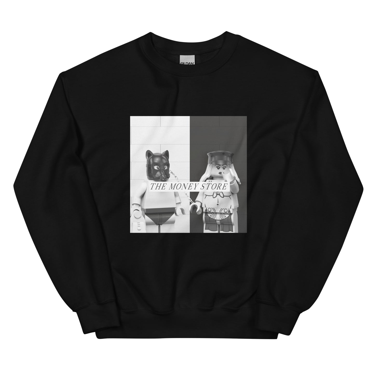 "Death Grips - The Money Store" Lego Parody Sweatshirt