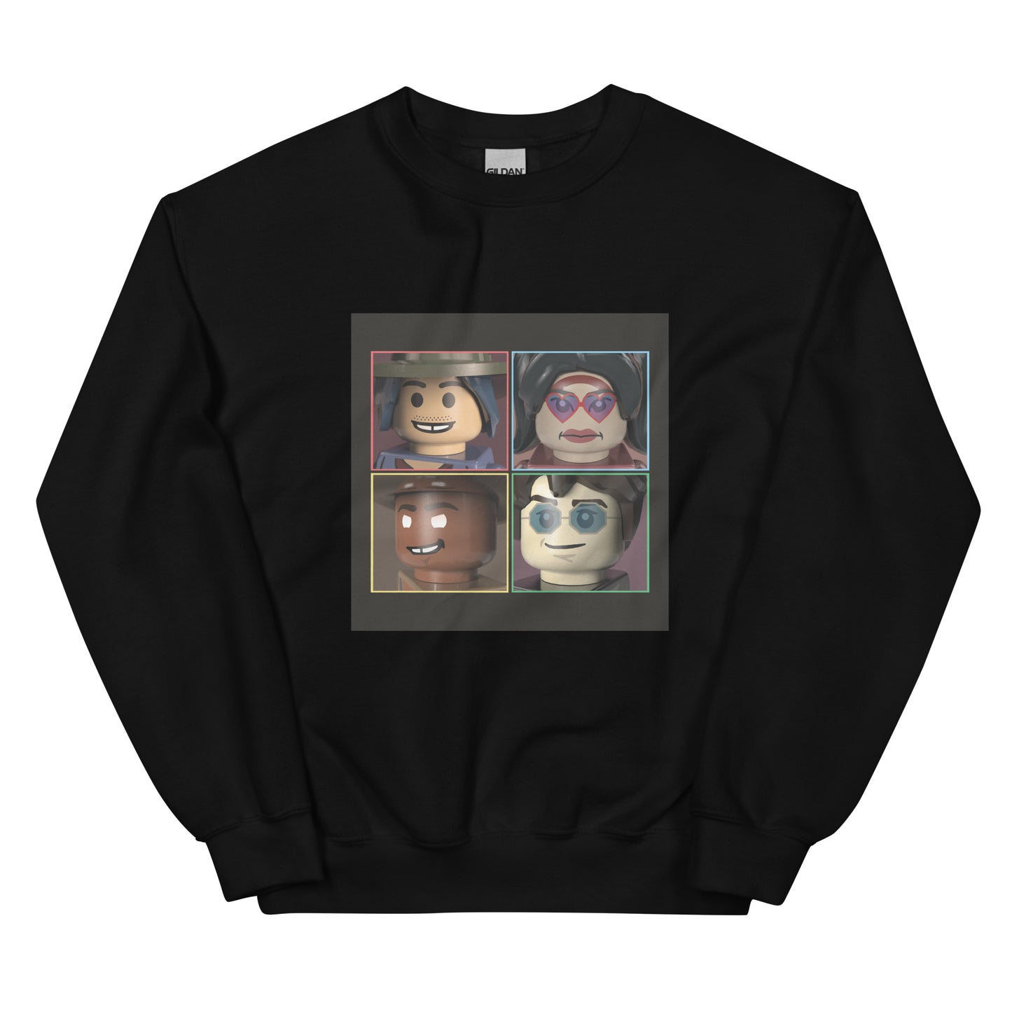 "Gorillaz - Humanz" Lego Parody Sweatshirt