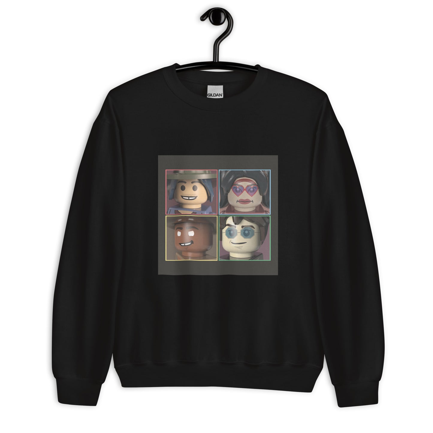 "Gorillaz - Humanz" Lego Parody Sweatshirt