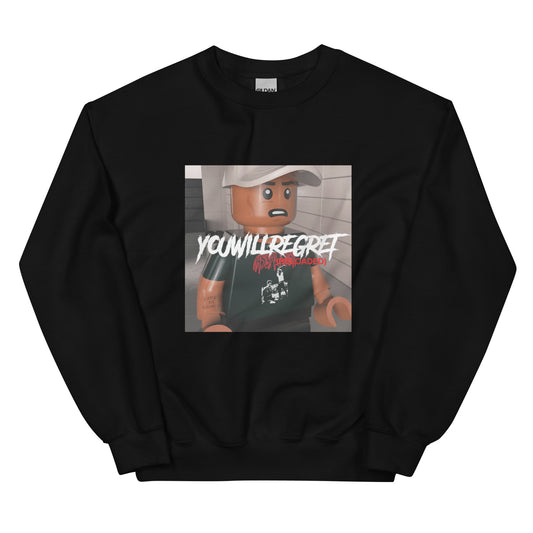 "Ski Mask the Slump God - You Will Regret" Lego Parody Sweatshirt