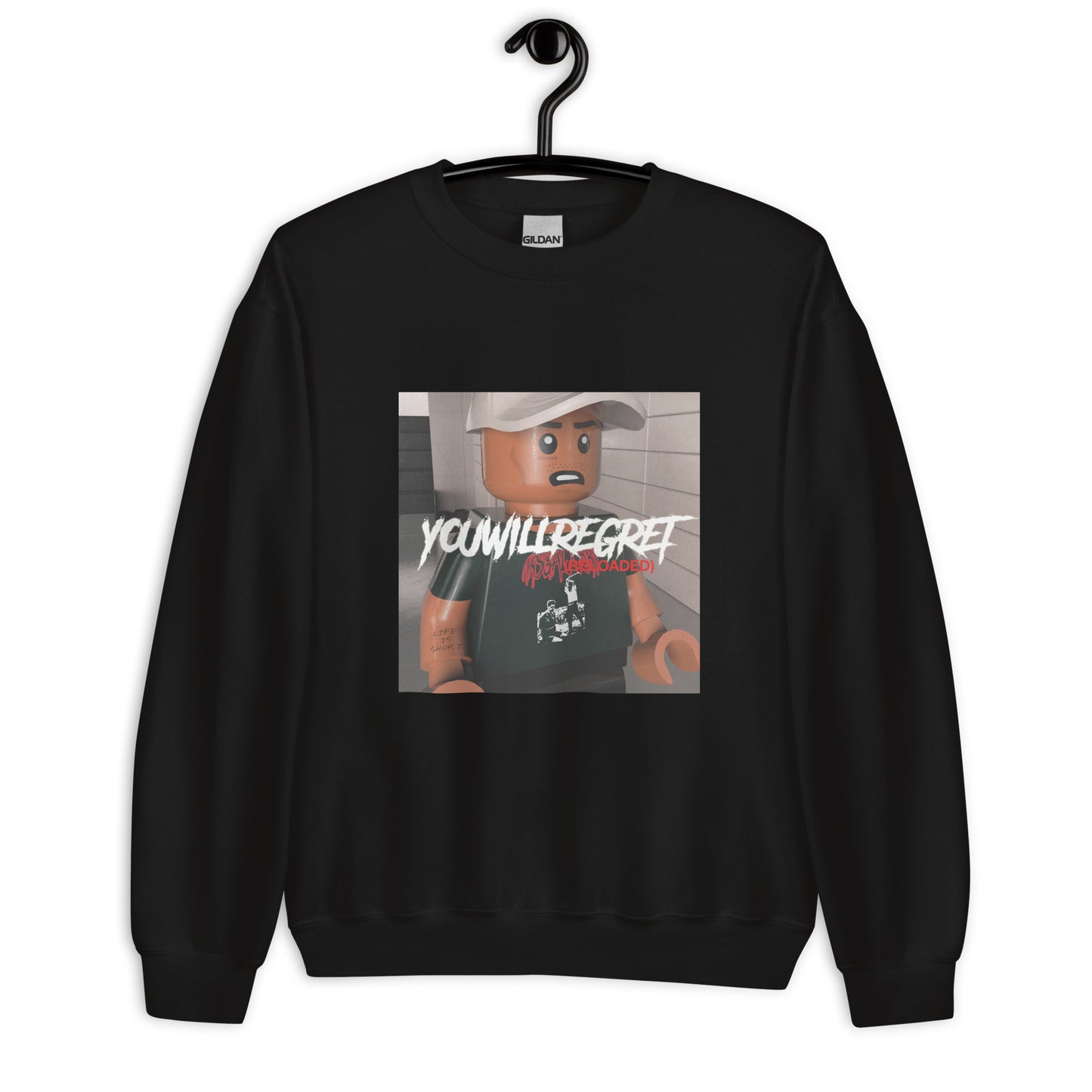 "Ski Mask the Slump God - You Will Regret" Lego Parody Sweatshirt